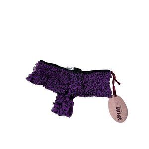 Playboy Bunny Women's Ruffle Pantys size L NWT